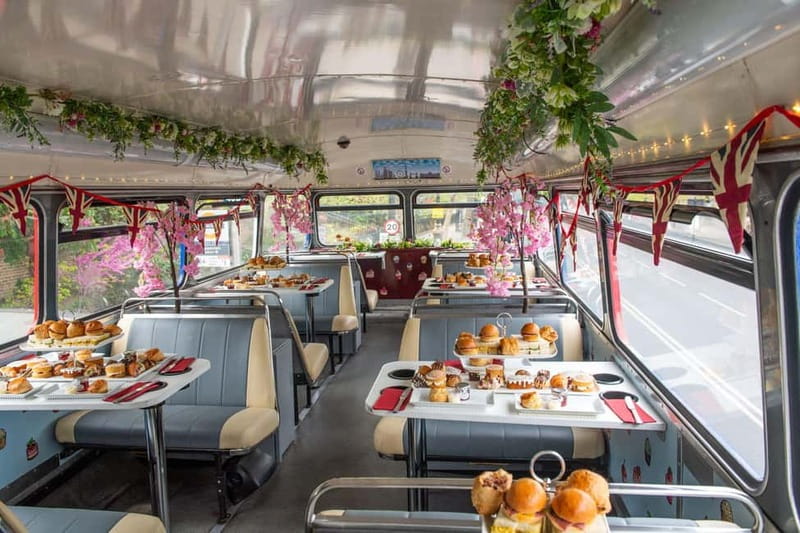 London: Great British Afternoon Tea Bus Tour - Key highlights before you board