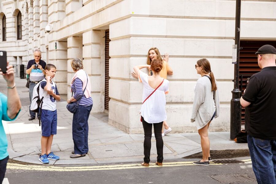 London: Guided Harry Potter Bus Tour of Locations - Two bus stop exits, photo time, and what you should pack