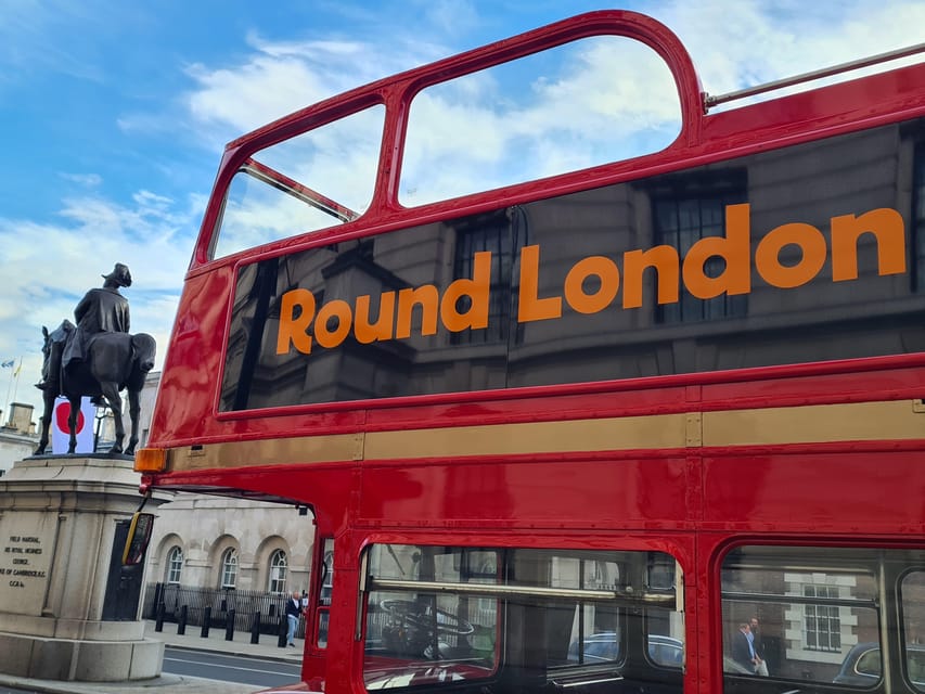London: Guided Sightseeing Tour on a Vintage Open-Top Bus - The 1960s Red Routemaster Ride, Upper Deck Comfort Reality Check