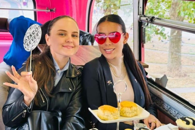 London: "Here We Go Again" Afternoon Tea Bus - The River Route: Waterloo, Westminster, London Bridge, and the big landmarks