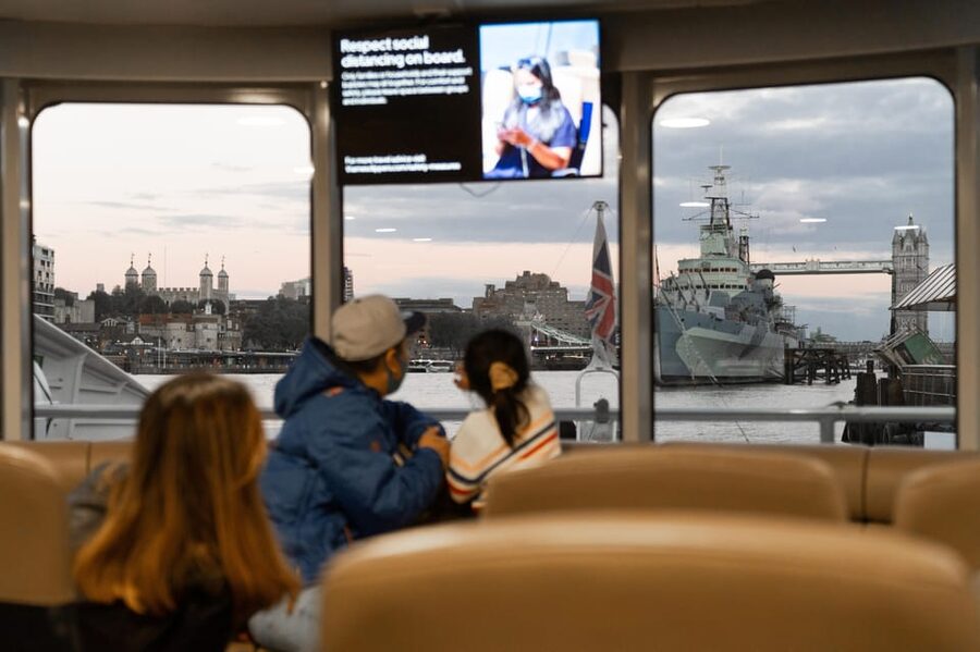 London: Hop-On Hop-Off 1-Day River Sightseeing Adventure - What you see from the water, stop by stop