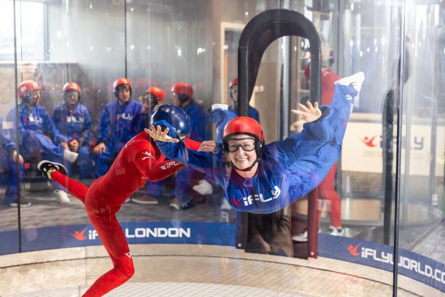 London: iFLY Indoor Skydiving at The O2 Entrance Ticket - Entering The O2 and checking in on time