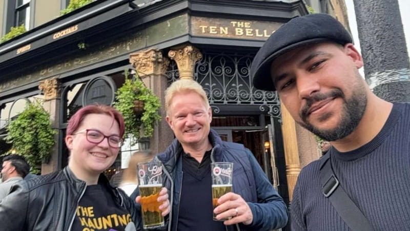 London: Jack the Ripper Tour with Historic Pub Stops - The Bell near Mitre Square: a strong ending scene