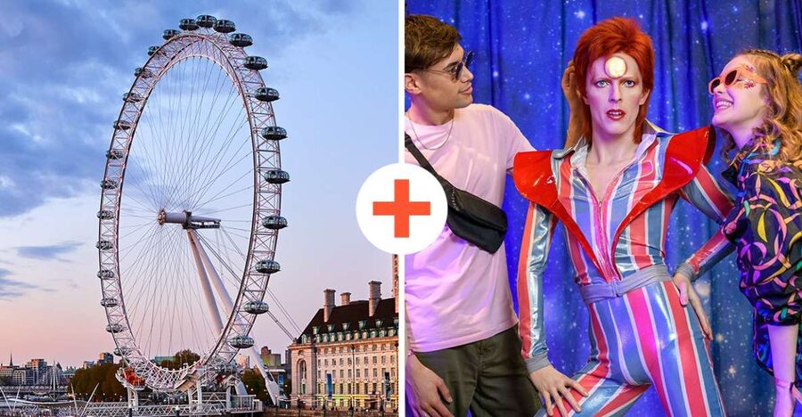 London: London Eye and Madame Tussauds Combo Ticket - Madame Tussauds: more than wax, plus interactive show stops