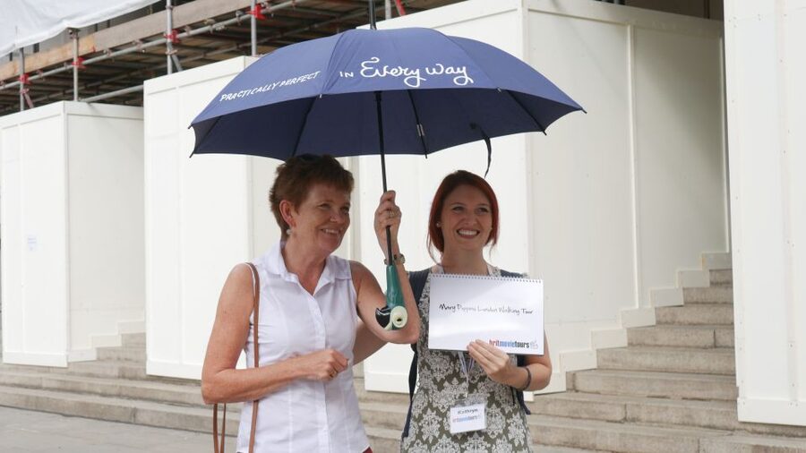 London: Mary Poppins Small Group Walking Tour - Walking into Mary Poppins in the City of London