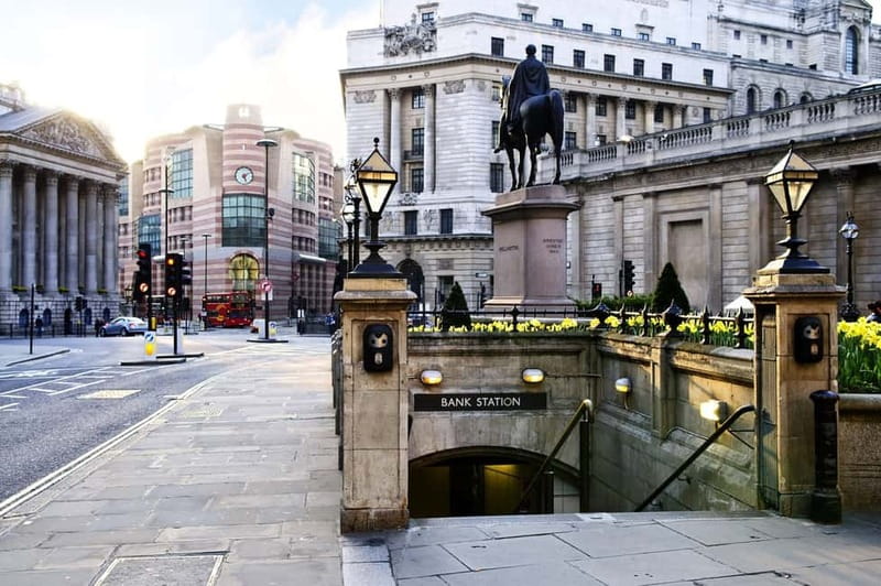 London: Old City Walking Tour - The Millennium Bridge, the “wobbly” crossing, and Thames views toward modern London