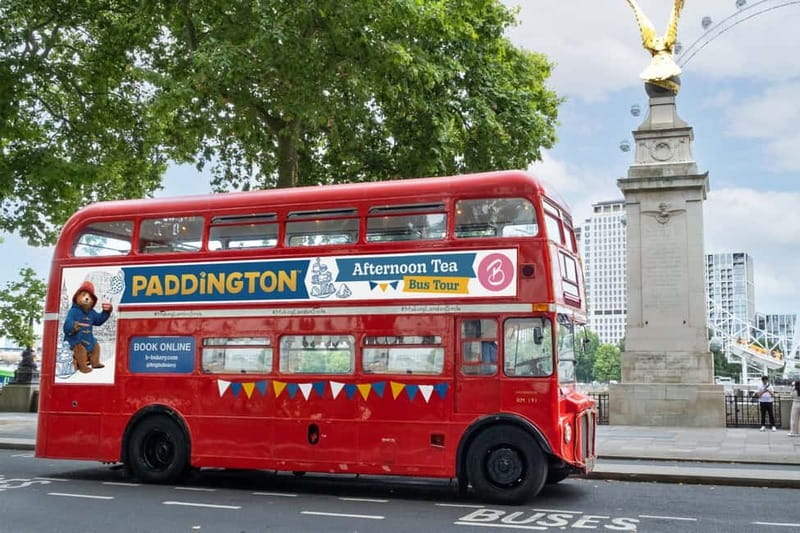 London: Paddington Bear Themed - Afternoon Tea Bus Tour - A Paddington Afternoon Tea on a Routemaster Bus