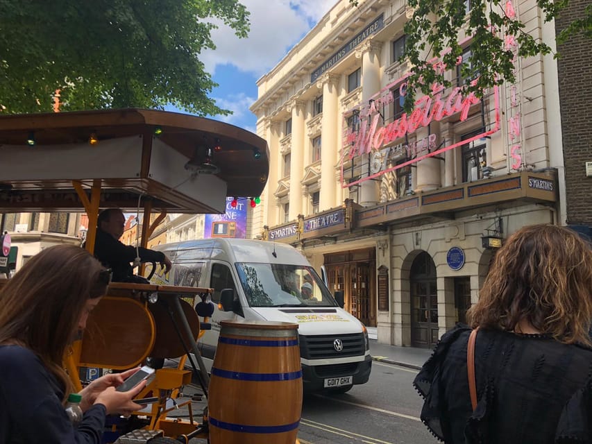 London: Piccadilly and Soho Beer Bike Tour - Price and what $36.37 actually buys you