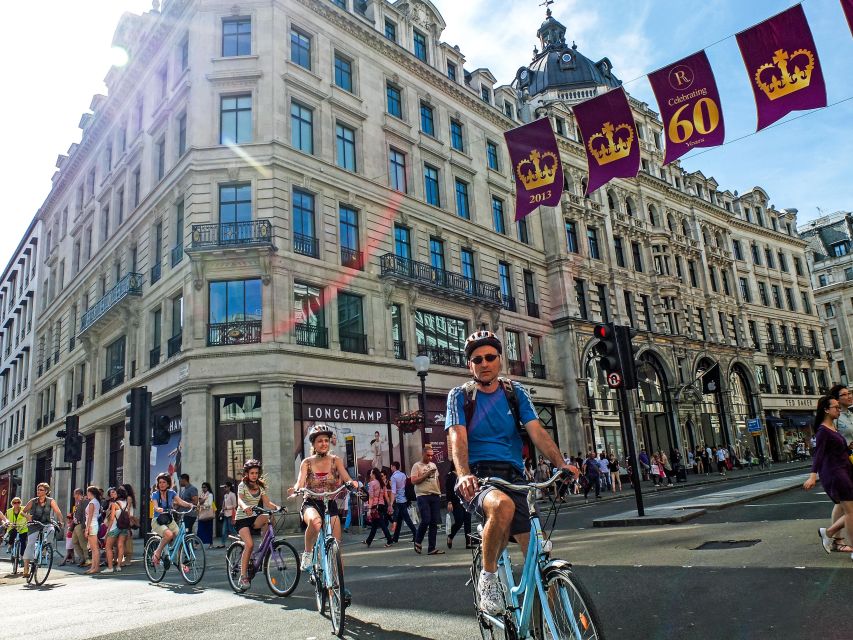 London: Private Bike or eBike Gold Classic Tour - Picking your route: Central, East, West, or Hug the Thames