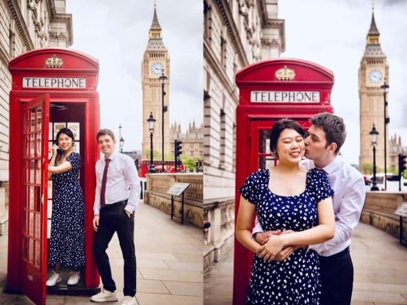 London: Private Couples Photography Session with Landmarks - Key highlights I’d plan around