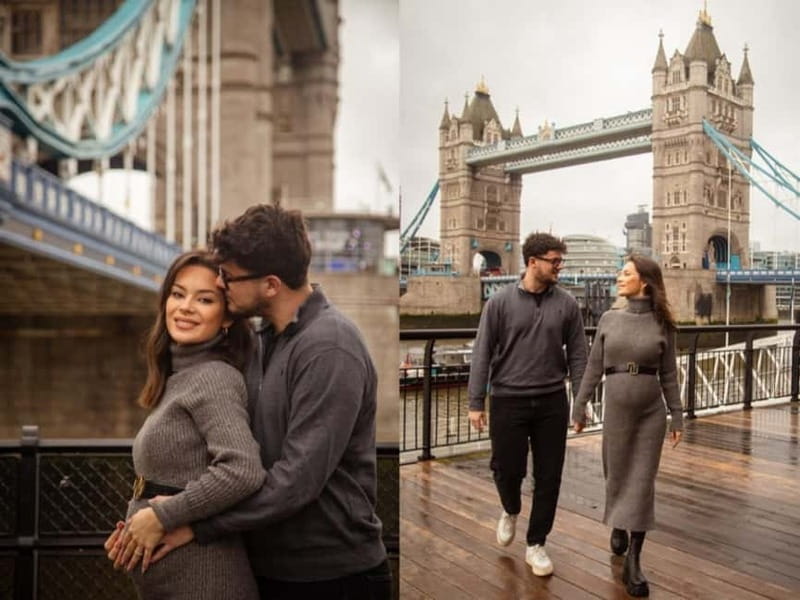 London: Private Couples Photography Session with Landmarks - How Mehr guides you from awkward to natural poses