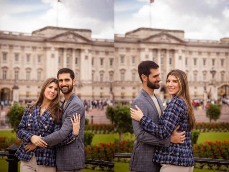 London: Private Couples Photography Session with Landmarks - Westminster landmarks or Tower Bridge: two backdrops, one private shoot