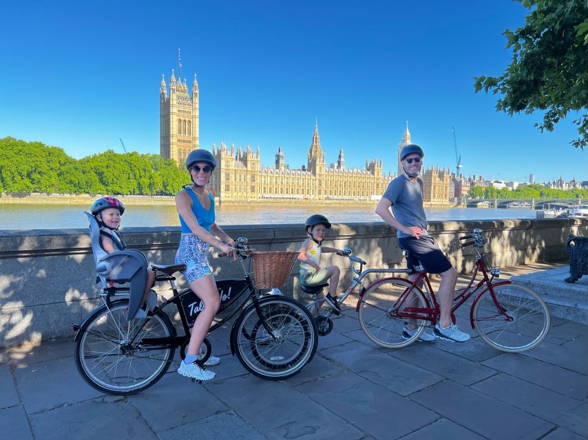 London: Private Family Guided Bike Tour with Childseats - Where You Meet in SE1 and How the Start Usually Feels