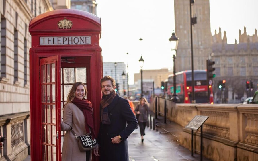 London: Private Photoshoot with Video Clip Option - The Westminster walking portion and why it works