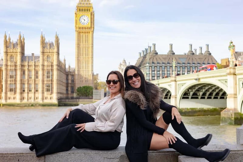 London: Private travel vacation photoshoot -Romantic Special - 30-minute entry vs 90-minute VIP session: which fits your day