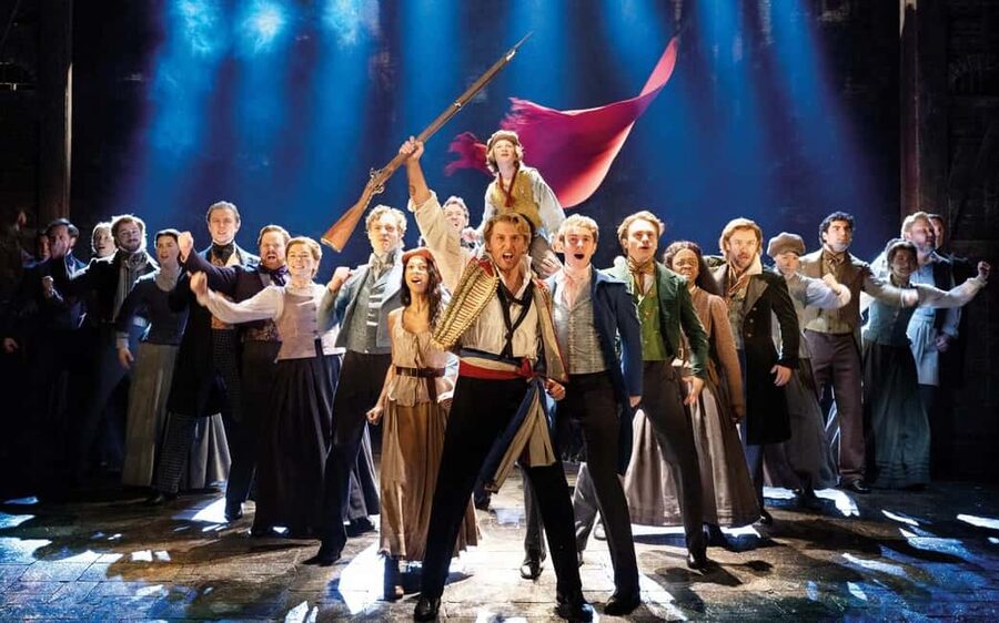 London's West End: Ticket to Les Misérables - London’s West End energy on Shaftesbury Avenue