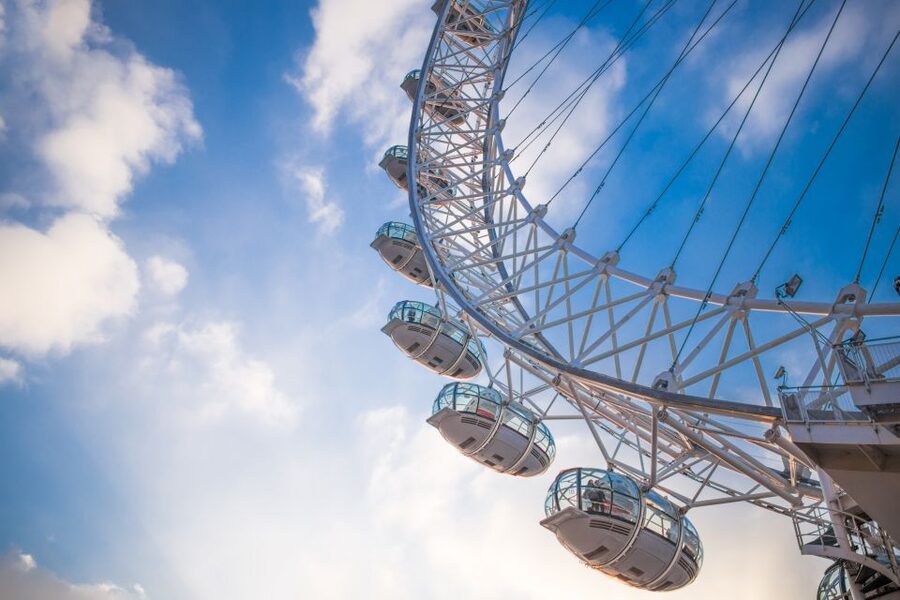London: SEA LIFE & London Eye Combo Ticket - London Eye Ride: 135 Meters Up, 360° Moving Views, And Landmark Sightlines