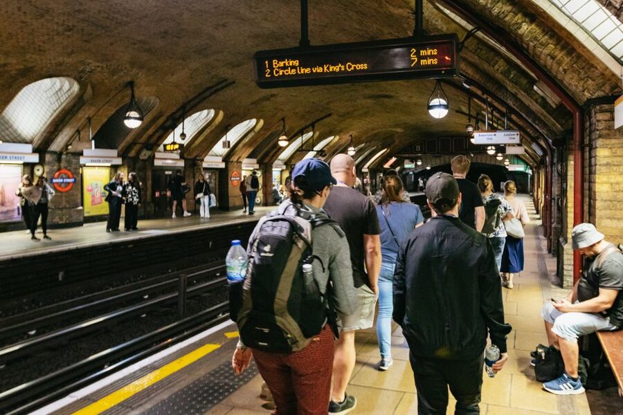 London: Secrets of the London Underground Walking Tour - Starting at Baker Street, with the Sherlock Holmes statue in view