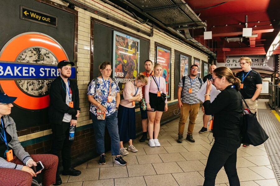 London: Secrets of the London Underground Walking Tour - Blitz-era reuse, aircraft factory work, and British Museum treasures