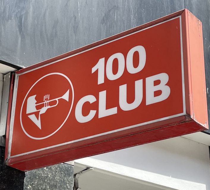 London: Sex Pistols and Punk Music Walking Tour - The 100 Club on Oxford Street and the first punk festival in 1976