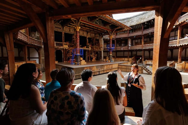 London: Shakespeare's Globe Theatre Guided Tour - What you see during the walk: the reconstructed theatre, up close