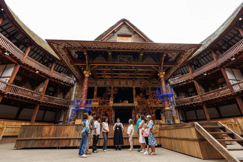London: Shakespeare's Globe Theatre Guided Tour - Hearing the guide at a busy time, and how to make it work