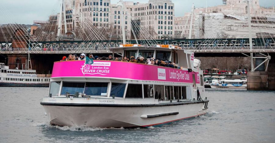 London: Thames River Cruise with Optional London Eye Ticket - The Boat Setup: Covered Comfort Plus a Sun Deck