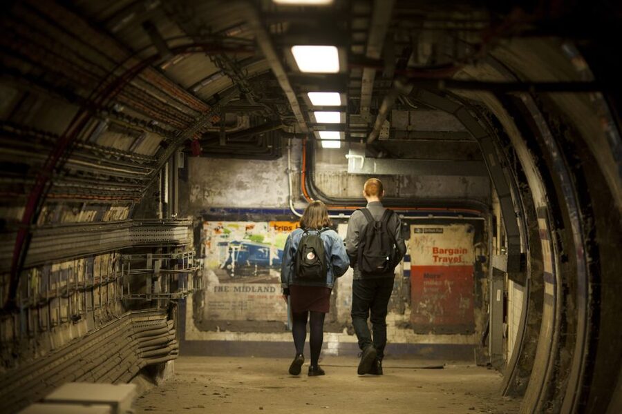 London: The Lost Tunnels of Euston Station Guided Tour - Entering Euston Underground: What The Disused Tunnels Are Like