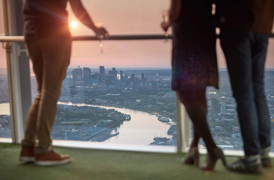 London: The View from The Shard - Multimedia history up top, and why guides make it land
