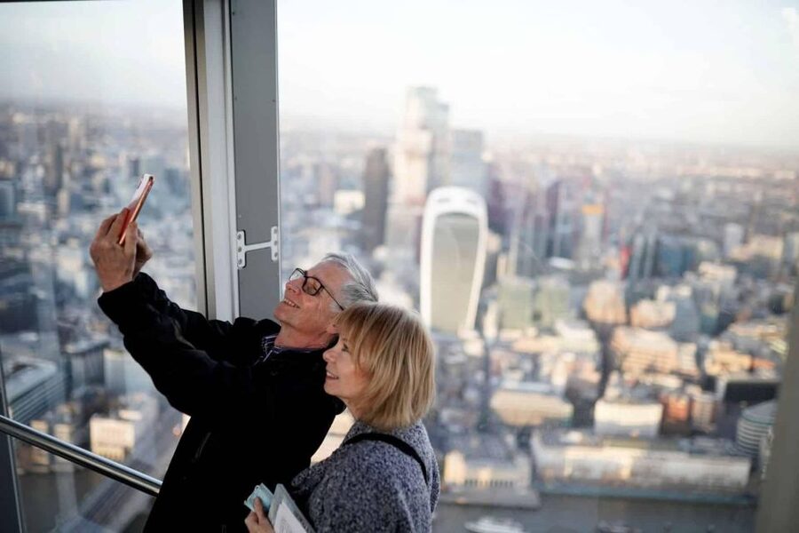 London: The View from The Shard - Entering at London Bridge, and getting to the right door