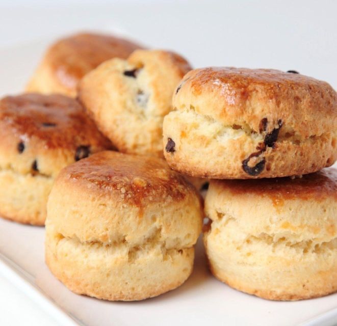 London: Traditional Scone Making Workshop - Choosing classic, cheese, or sultana scones