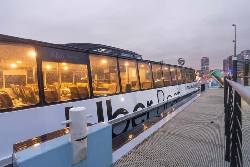 London: Uber Boat by Thames Clippers Return River Ticket - How to plan your day using the return flexibility