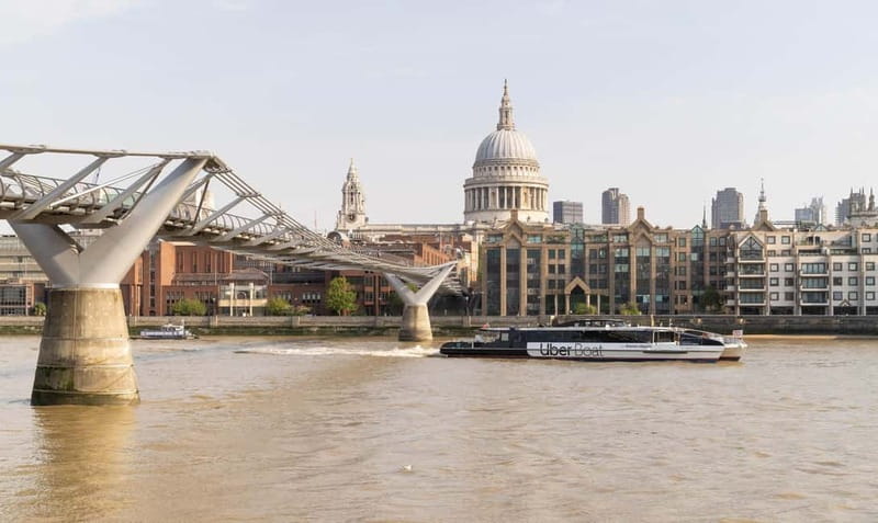 London: Uber Boat by Thames Clippers Return River Ticket - Small details that make the ride smoother
