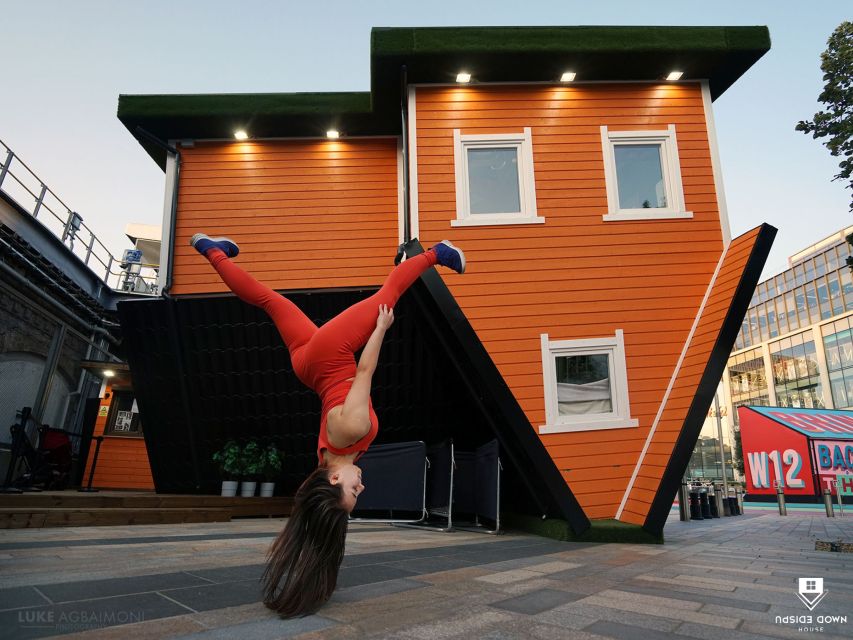 London: Upside Down House Westfield White City Entry Ticket - The Upside-Down House Layout: How the Illusions Work