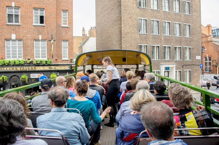 London: Vintage Bus Tour and London Eye Ticket - Top-deck sights: Parliament, Big Ben, Downing Street, and St Paul’s