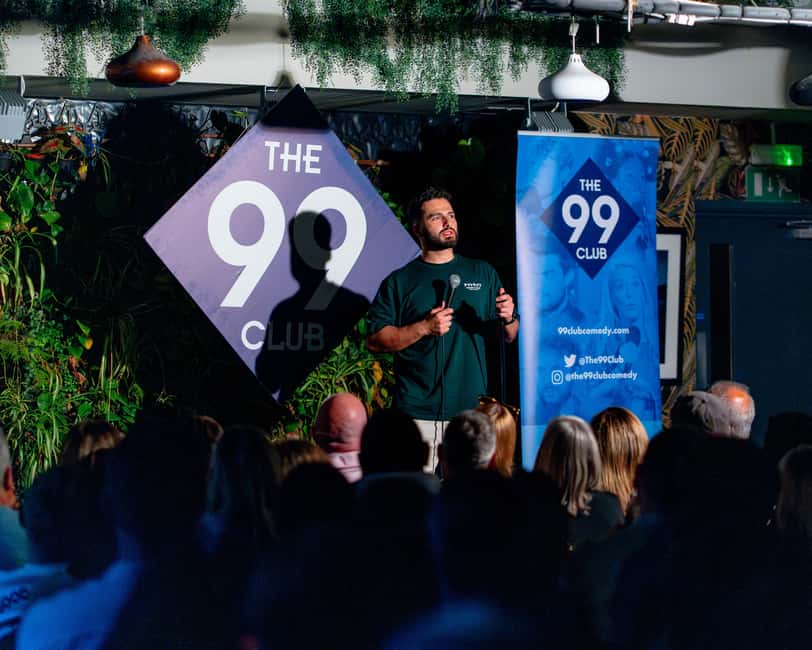 London West End: 99 Club Comedy Show Ticket - The lineup: TV credits, different styles, same craft