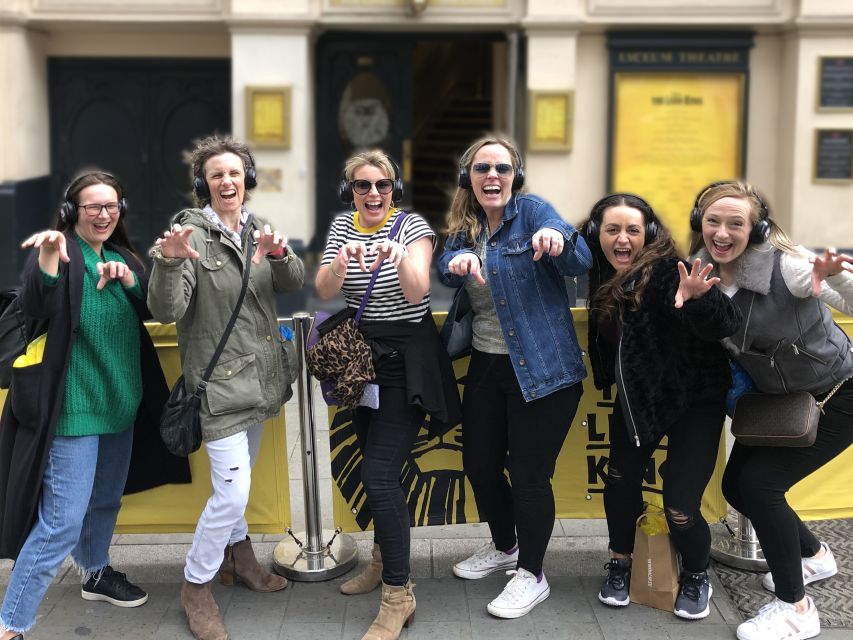 London West End Musical Silent Disco Walking Tour Top 1% - Silent disco headsets: freedom for singers, not pressure for dancers