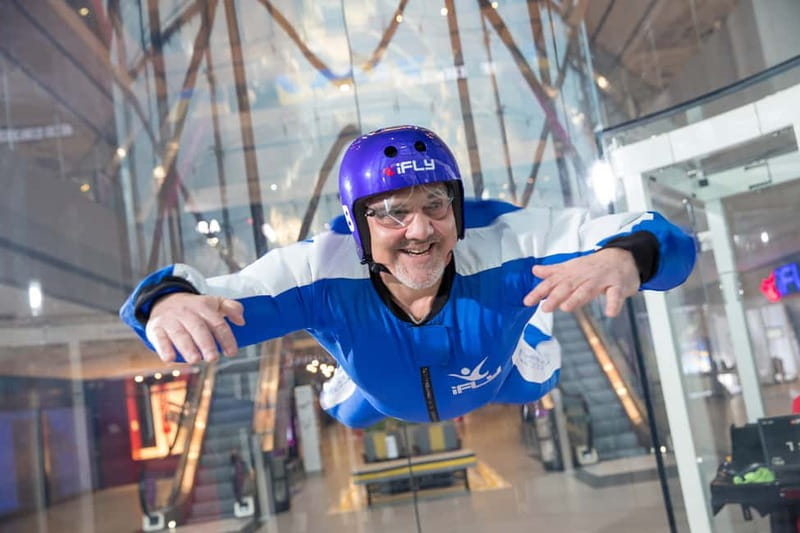 Manchester: iFLY Indoor Skydiving Ticket - The 45-Minute Check-in and Virtual Training Setup