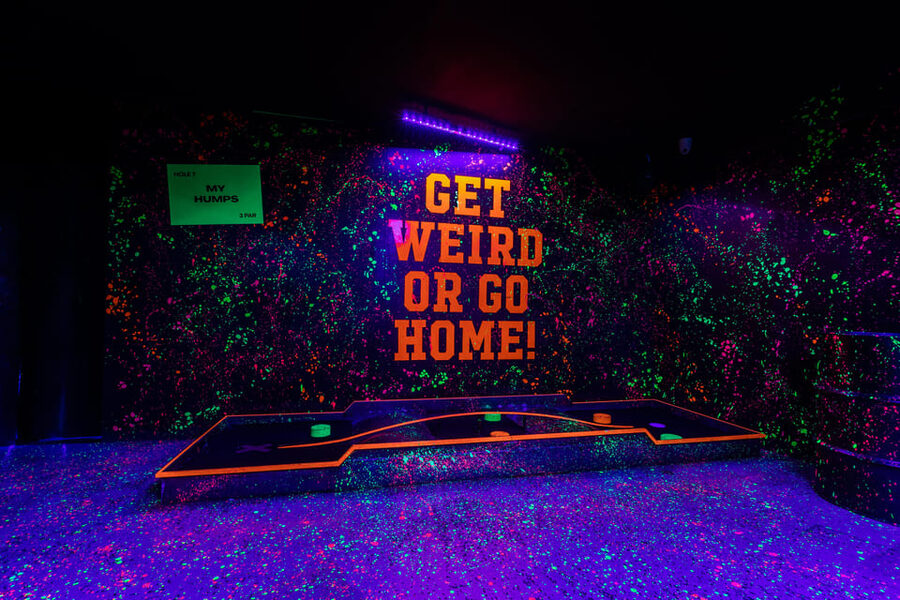 Manchester: Junkyard Golf Club Tickets for 9 or 18 Holes - Bozo, Pablo, or Gary: picking the vibe before you putt