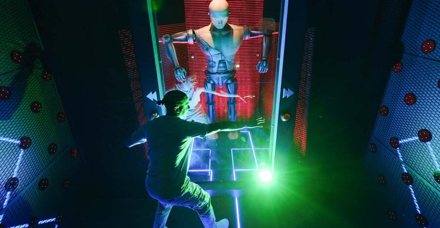 Manchester: "The Crystal Maze LIVE Experience" Entry Ticket - Maze Master energy, from Hans to your own host