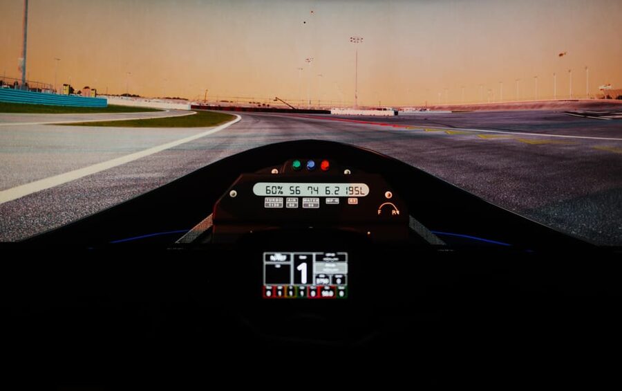 Manchester: Trax Social Racing Simulator Experience - Head-to-head racing, plus the training angle that makes it more than a toy