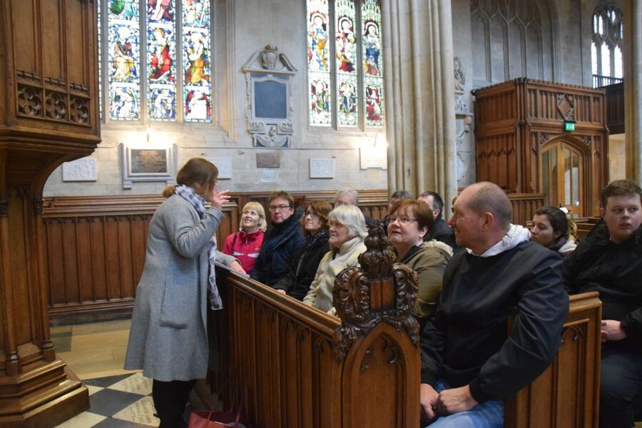 Morse, Lewis and Endeavour Walking Tour of Oxford - Broad Street on foot: the part where Oxford becomes a series of clues