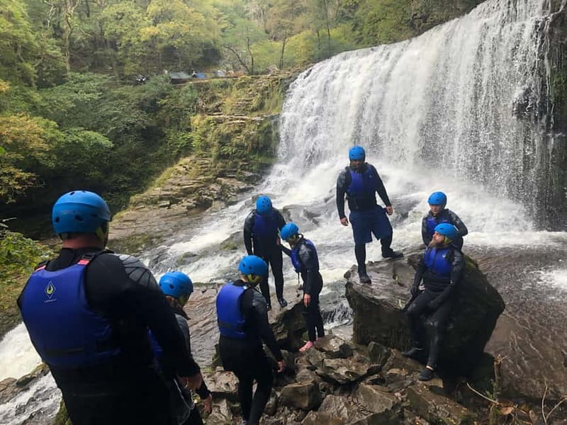 Neath: Canyoning, Gorge Walking & Waterfall Trekking Tour - Waterfall trekking moments: where the action peaks
