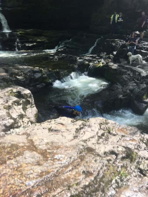 Neath: Canyoning, Gorge Walking & Waterfall Trekking Tour - Swimming and jumping: do you have to be fearless?