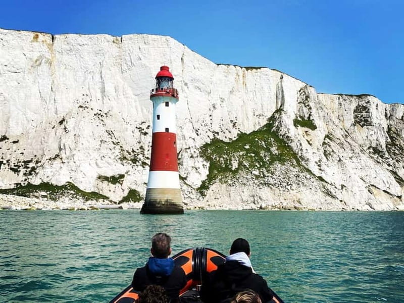 Newhaven: Beachy Head Lighthouse Boat Tour - Key things I’d circle on your map