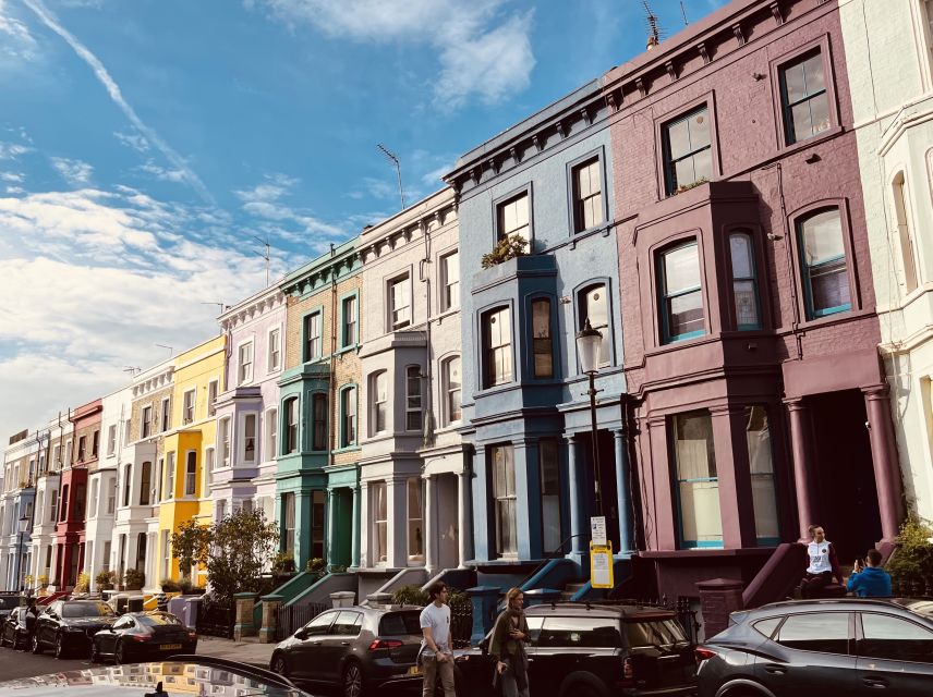 Notting Hill Walk Celebrities and Film Locations- London - Saint Lukes Mews and Tabernacle London, then back out onto Portobello Road