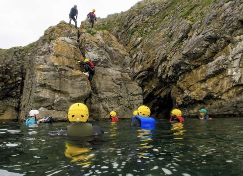 Pembrokeshire: Coasteering Adventure at Stackpole Quay - The 2.5 hours: how the session typically unfolds