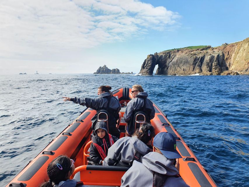 Penzance: Land's End Boat Tour with Wildlife Guides - Offshore shelf wildlife time: dolphins, tuna, seals, and more