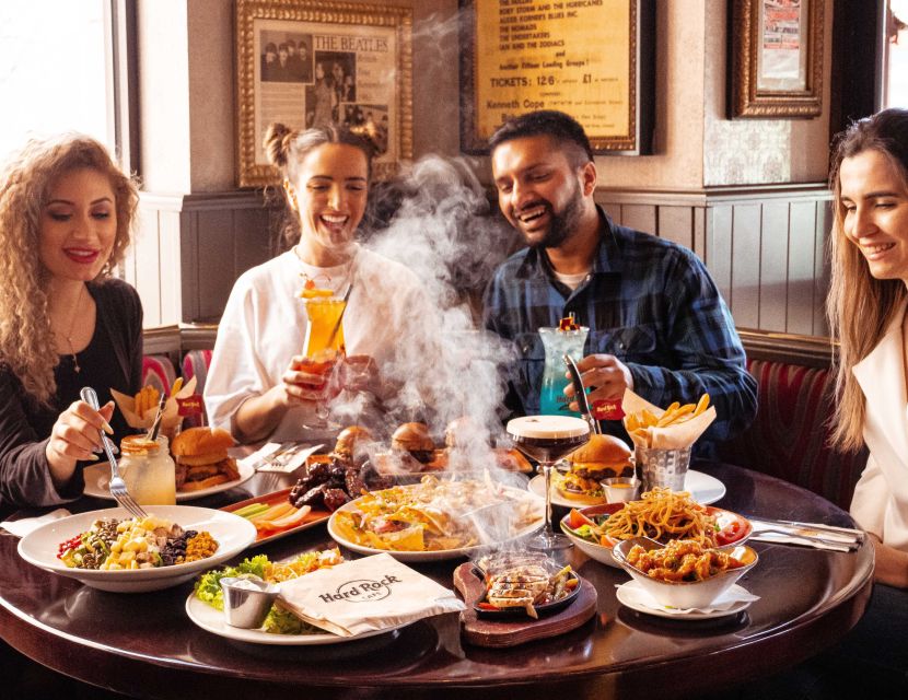 Picadilly Circus: Hard Rock Cafe Set Menu Lunch or Dinner - Timing tips for lunch or dinner, and how to avoid the worst crowd energy