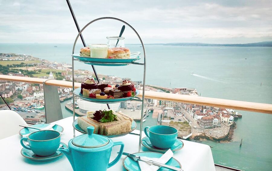 Portsmouth: Spinnaker Tower High Tea in the Clouds - Tea with a View: What You’re Really Seeing Over Portsmouth